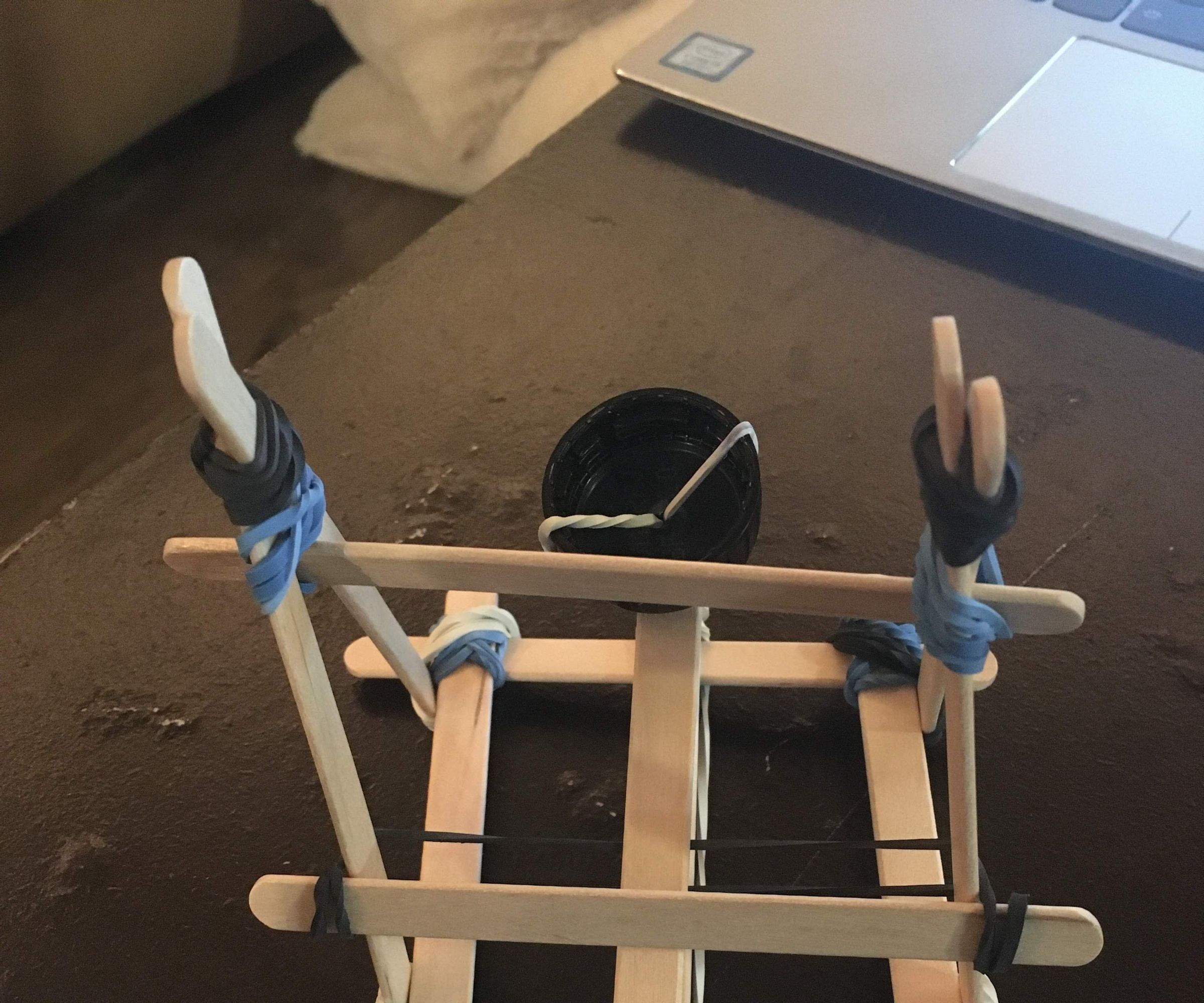 Popsicle Stick Catapult for Elementary School