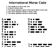 Morse Code I/O