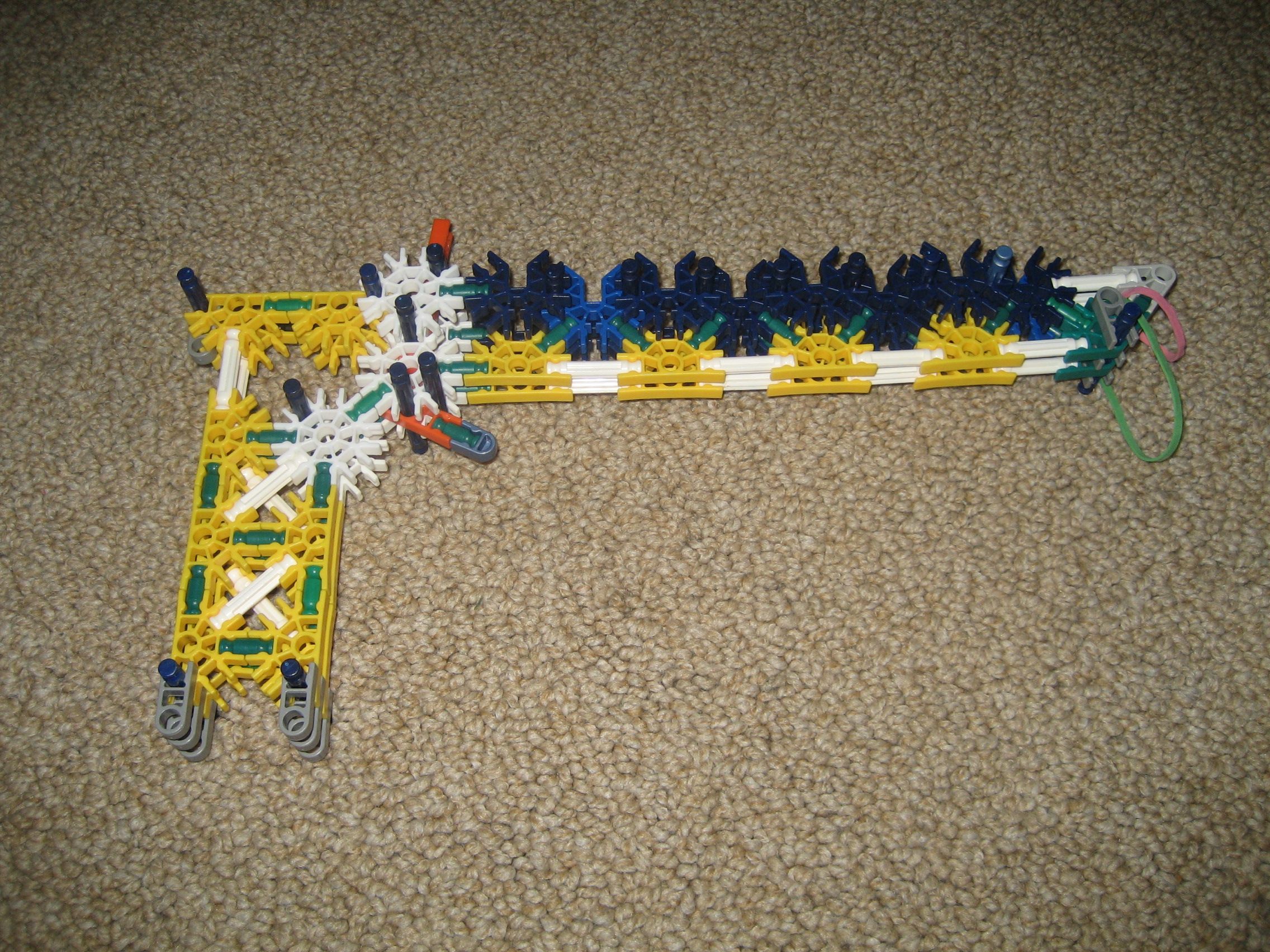 Slingshot Mech Knex Pistol