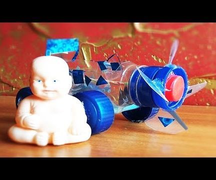 Rubber Band Powered Car 