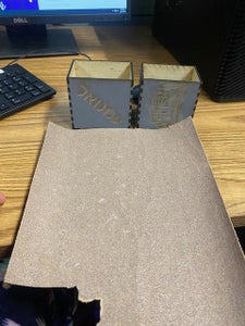 Assembling and Sanding