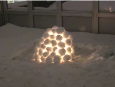 How To Make A Snow Lantern