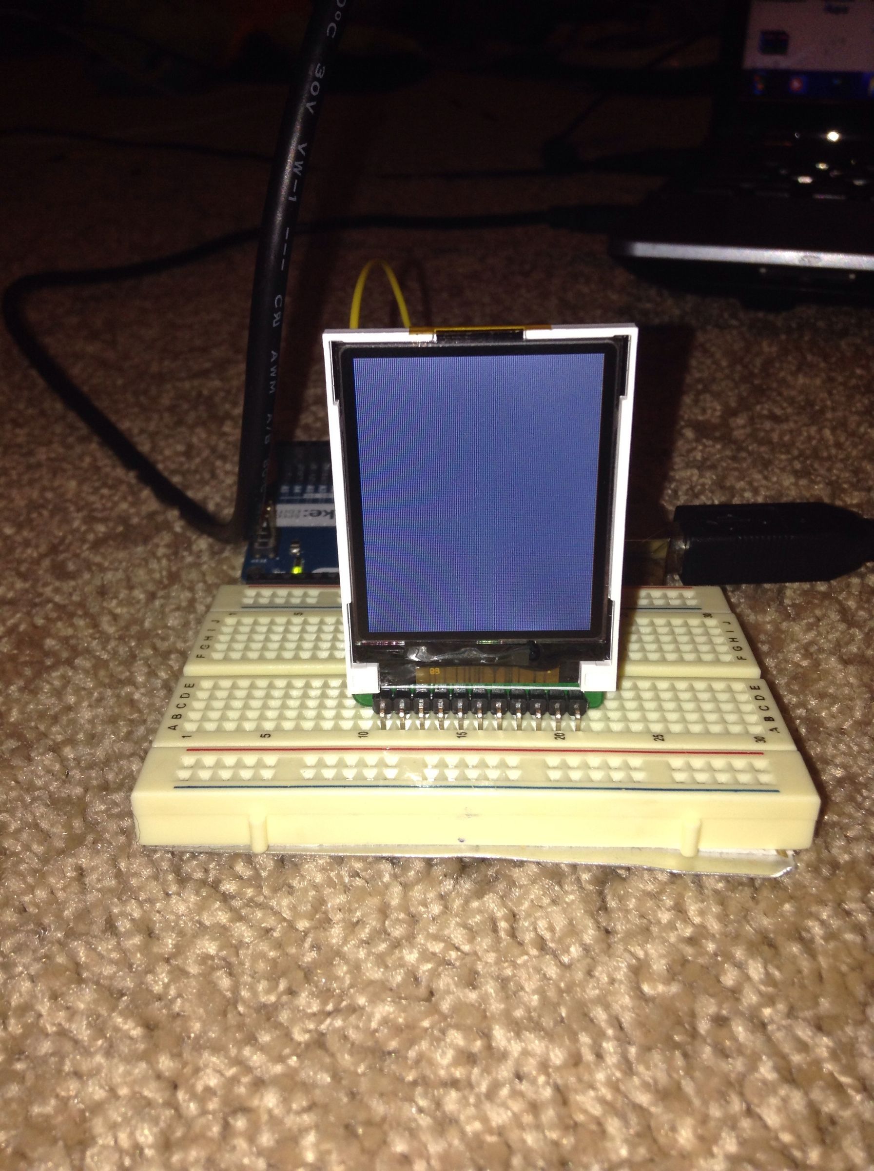 How To Turn On A TFT Display