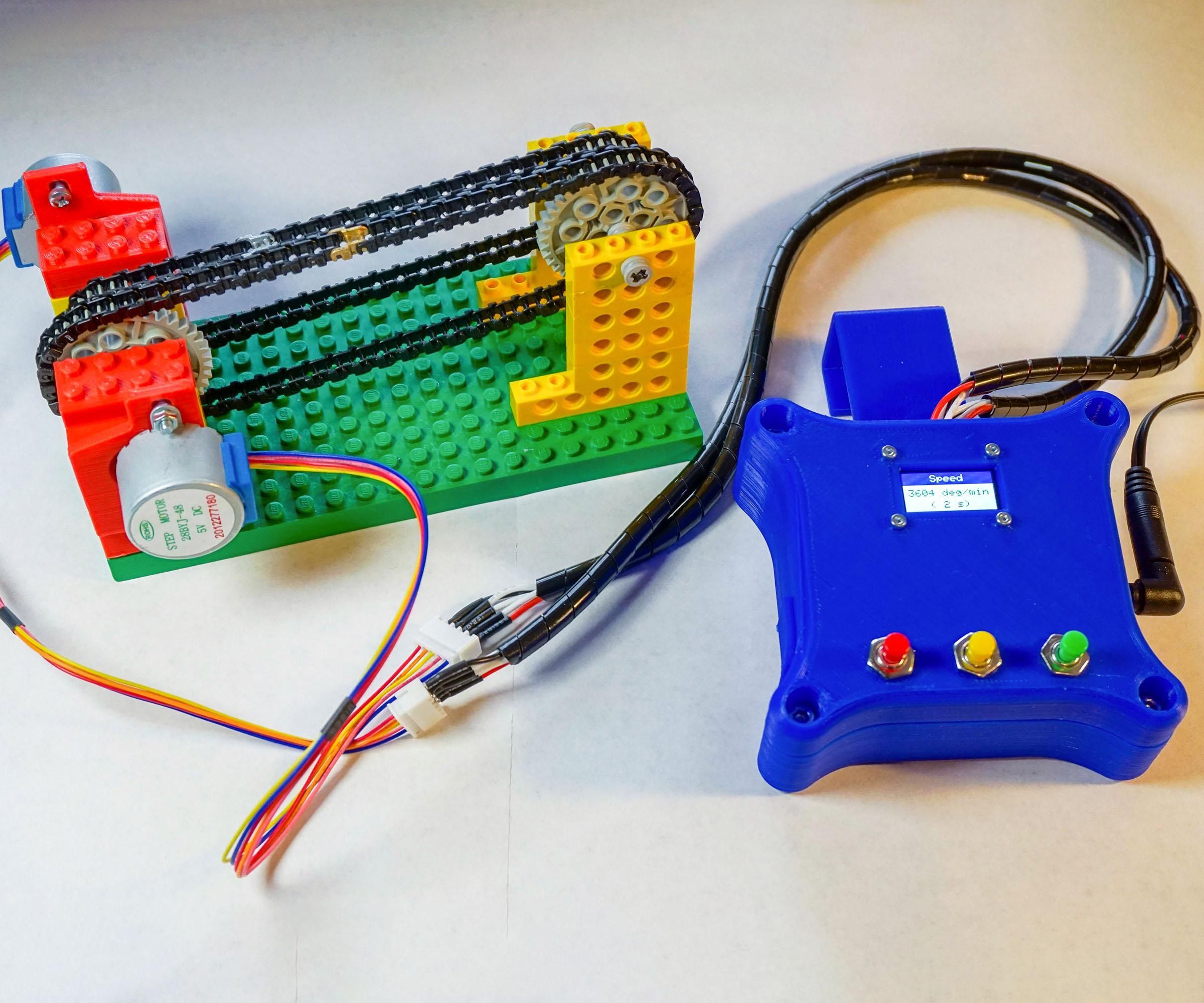 Arduino: Portable Two-Axis Stepper Control