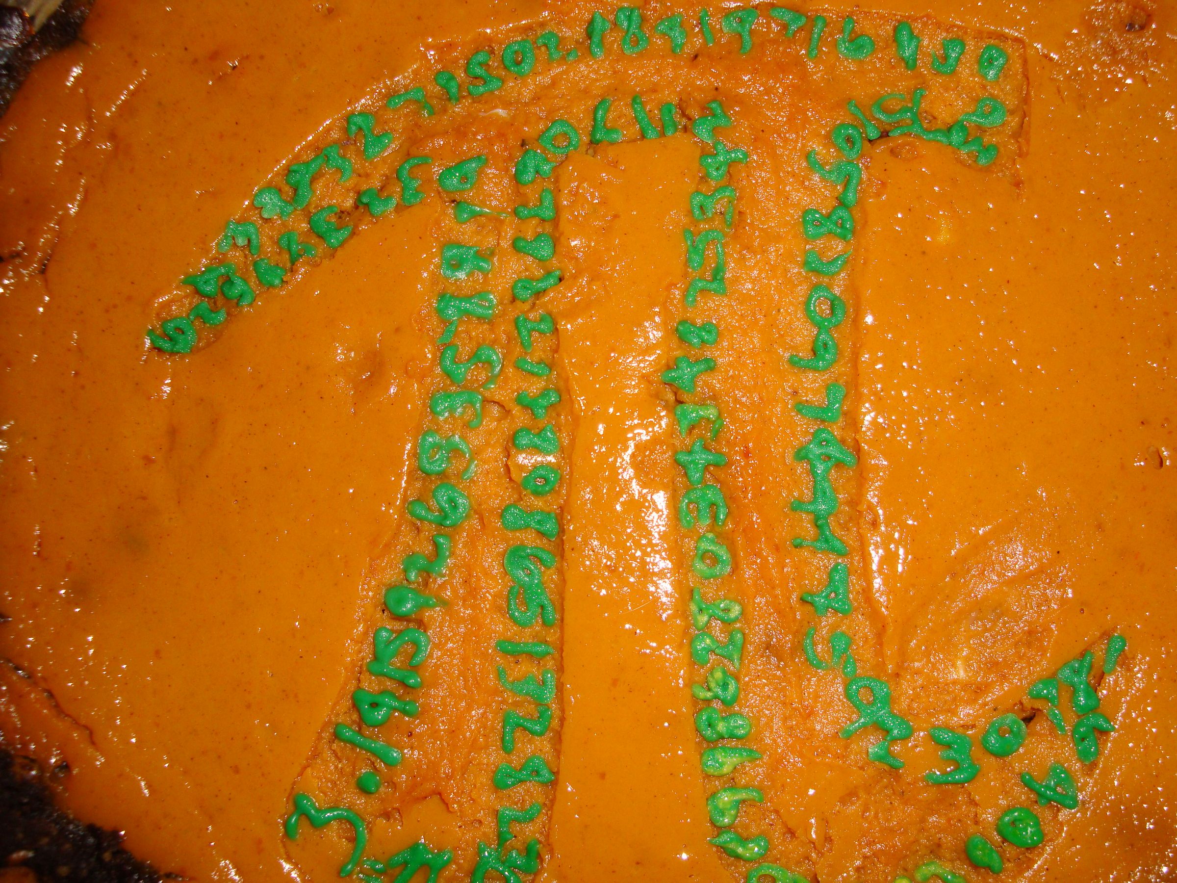 Pumpkin Pie Pi
