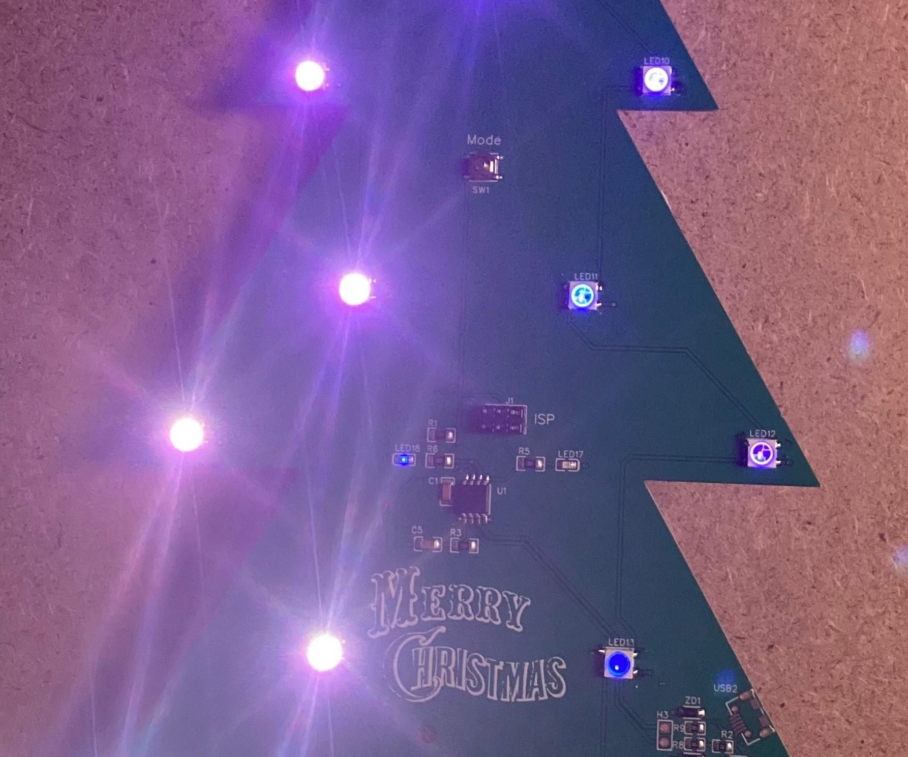 Chirstmas Tree With Arduino and PixLeds