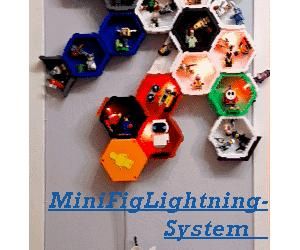 Elegant 3D-Printable Minifigure-Compatible Illuminated Shelf With WS2812b LEDs and an ESP8266-Based Arduino Controller