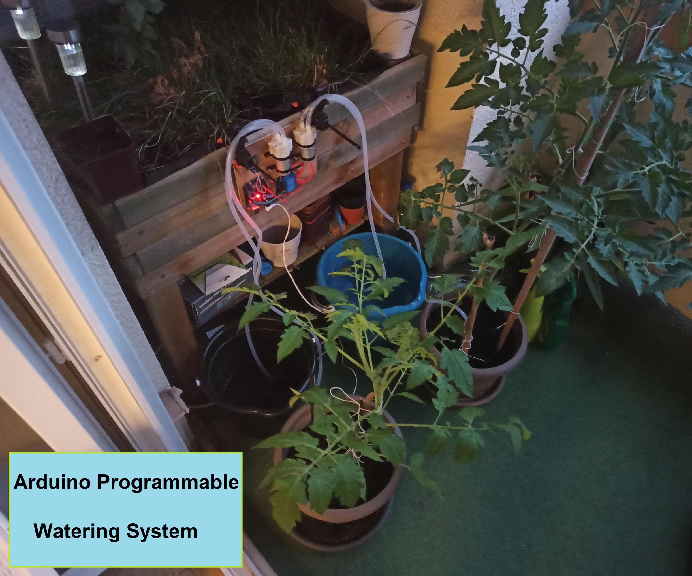 Easy Programmable Watering System With Arduino
