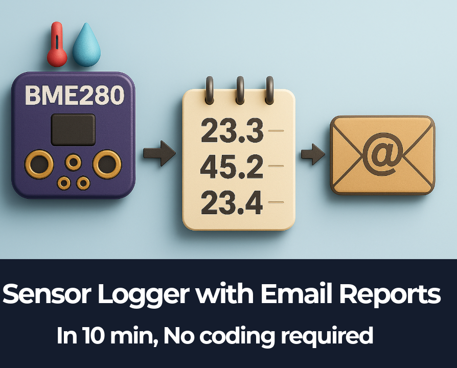 Sensor Data Logger With Daily Email Reports (No Coding Required) : 7 ...