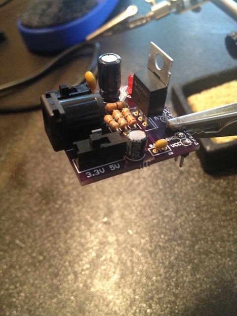 Purple Squirrel Breadboard Power Supply Kit