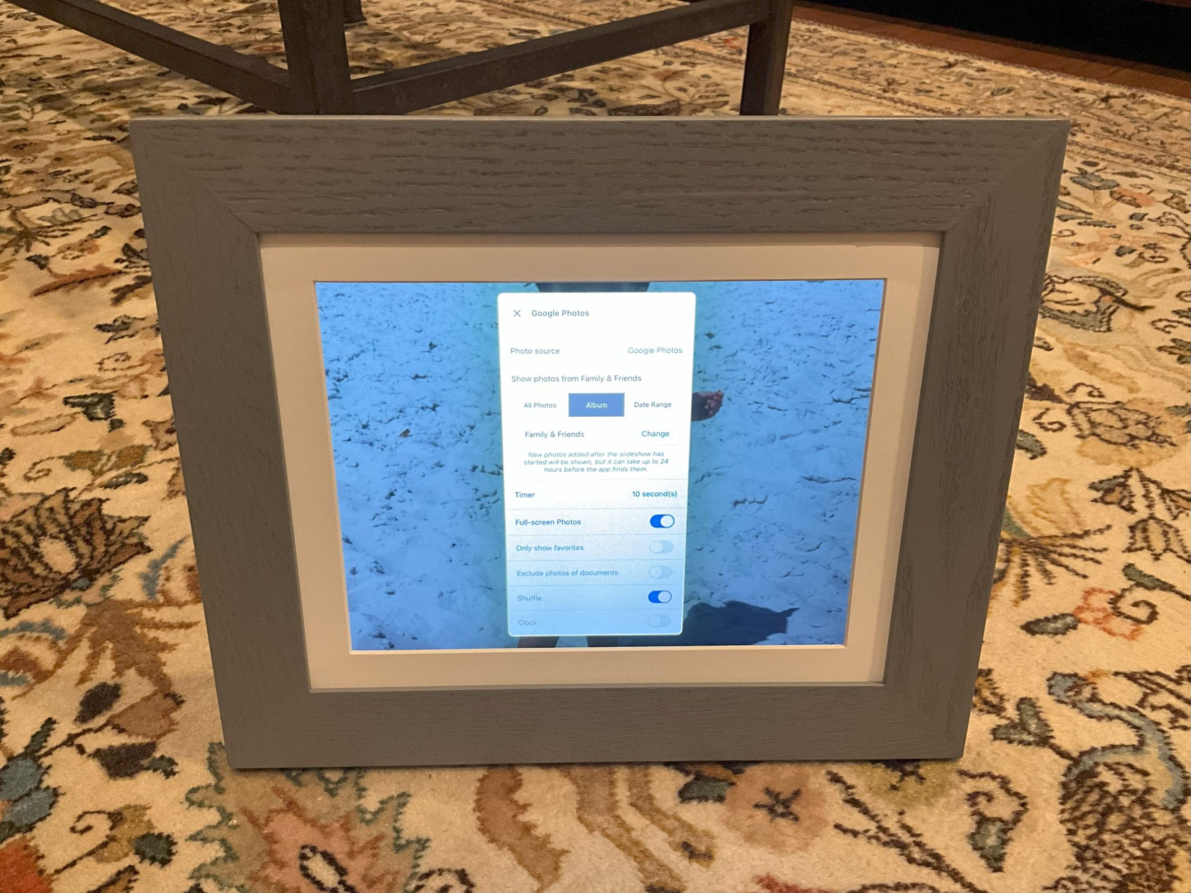 IPad Digital Photo Frame 5 Steps Instructables