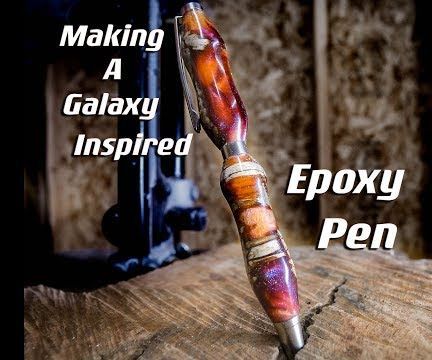Making a Galaxy Inspired Epoxy Pen