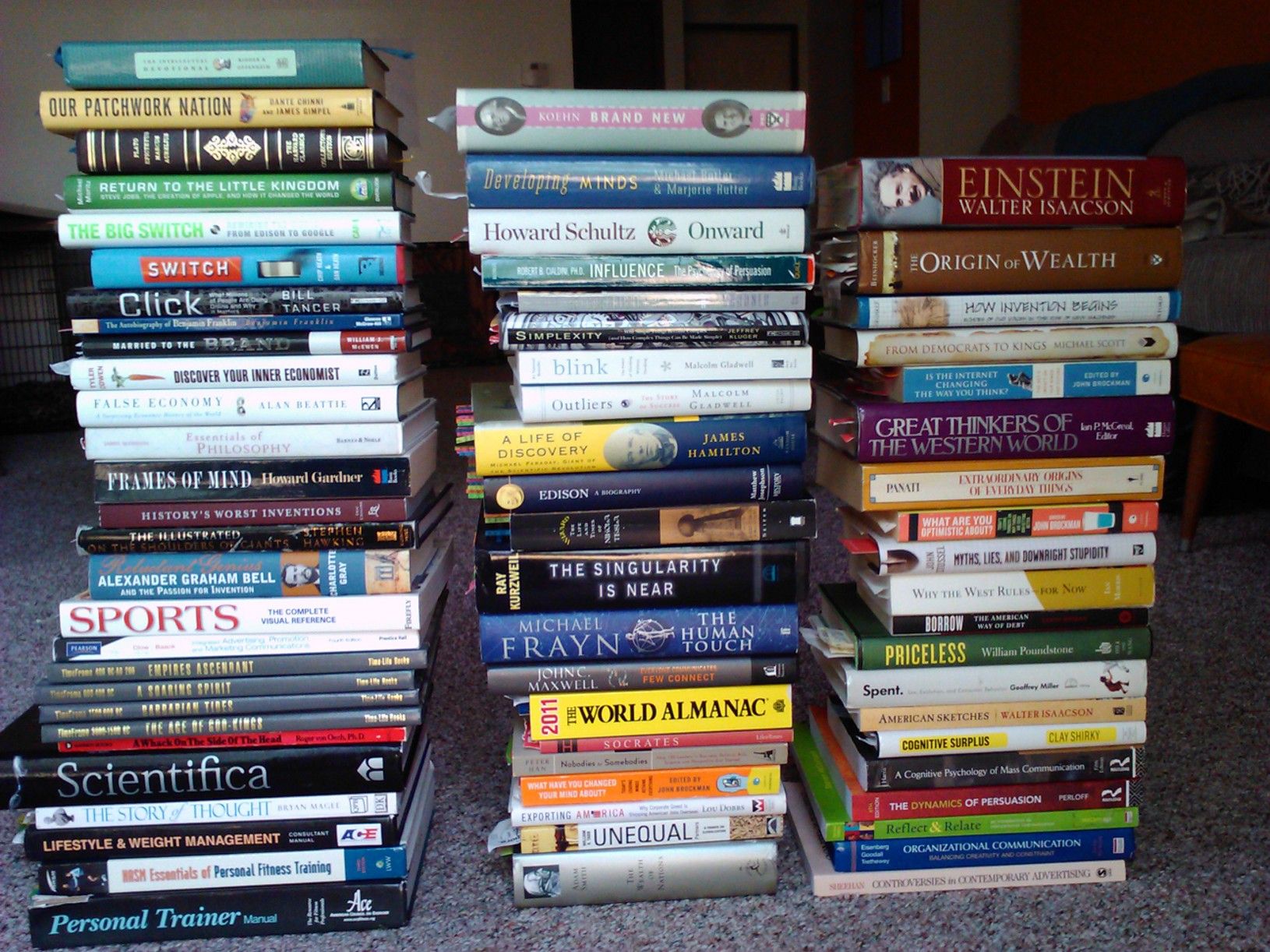 How to Boost IQ + Learn Anything With 50,000 Pages of Stimulating Books!