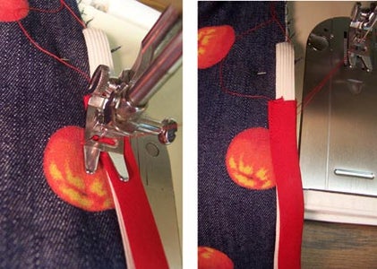 Stitch Elastic in Bias