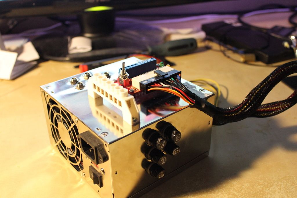 Use a Computer Power Supply for Desktop Electronic Projects