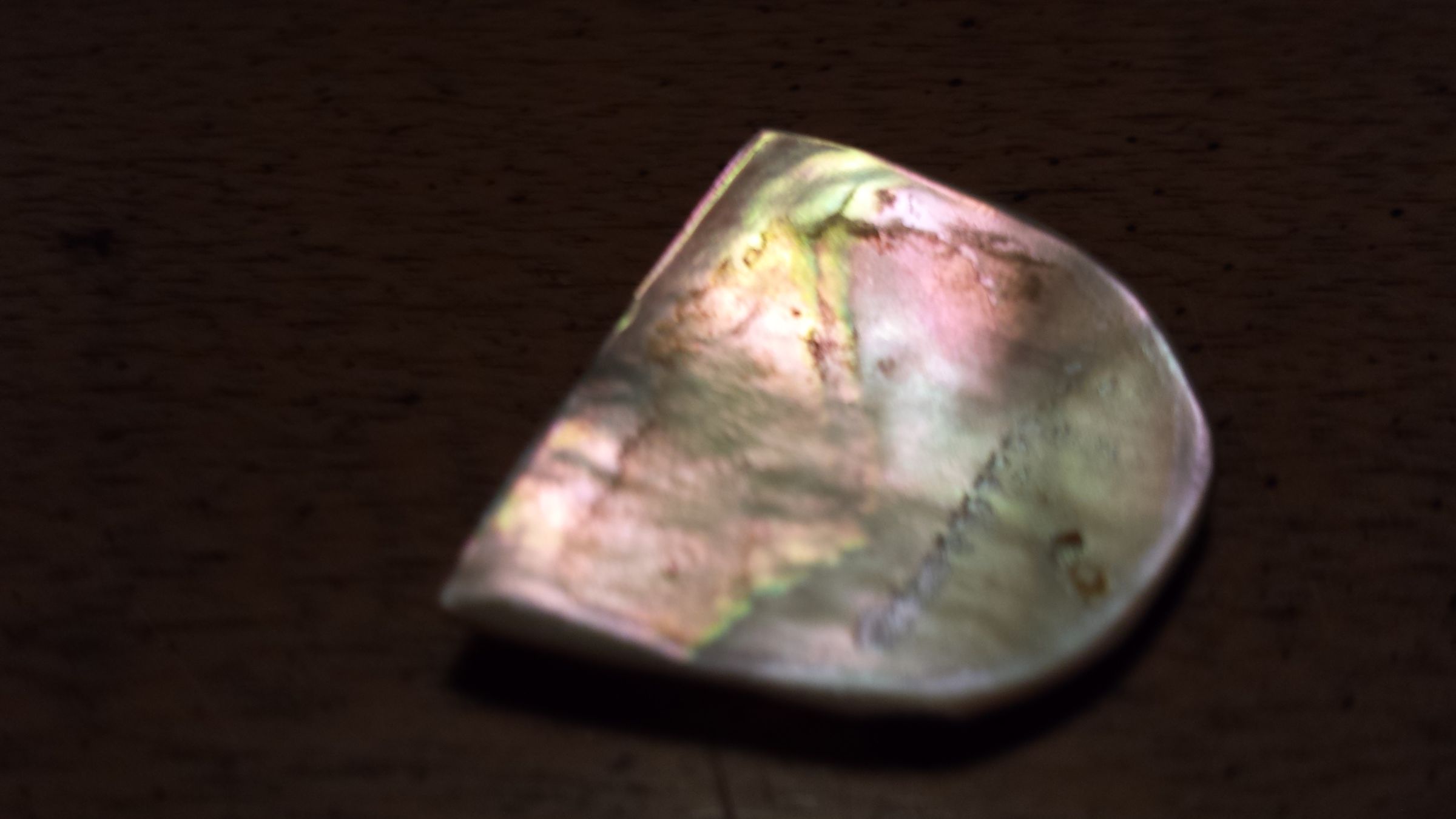 Make a Guitar Pick From Abalone Shell 