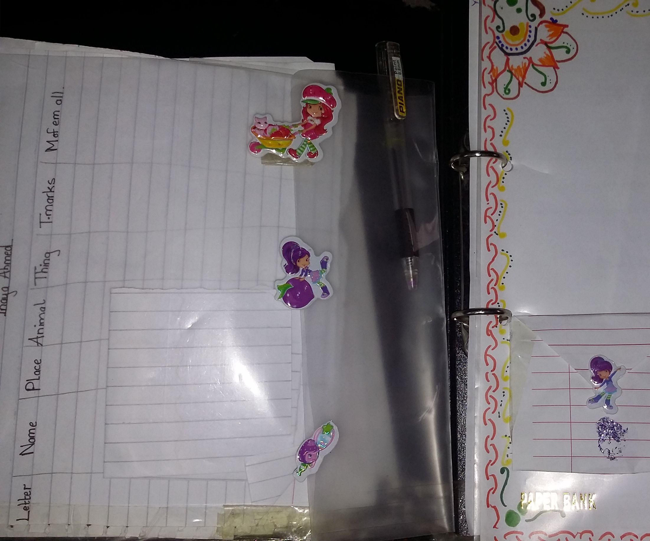  a Recycled Organizer.