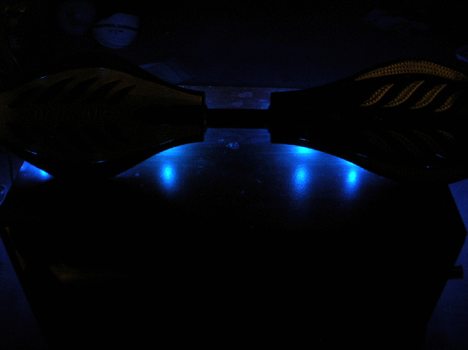 Neon Glow Ripstick Using LEDs!