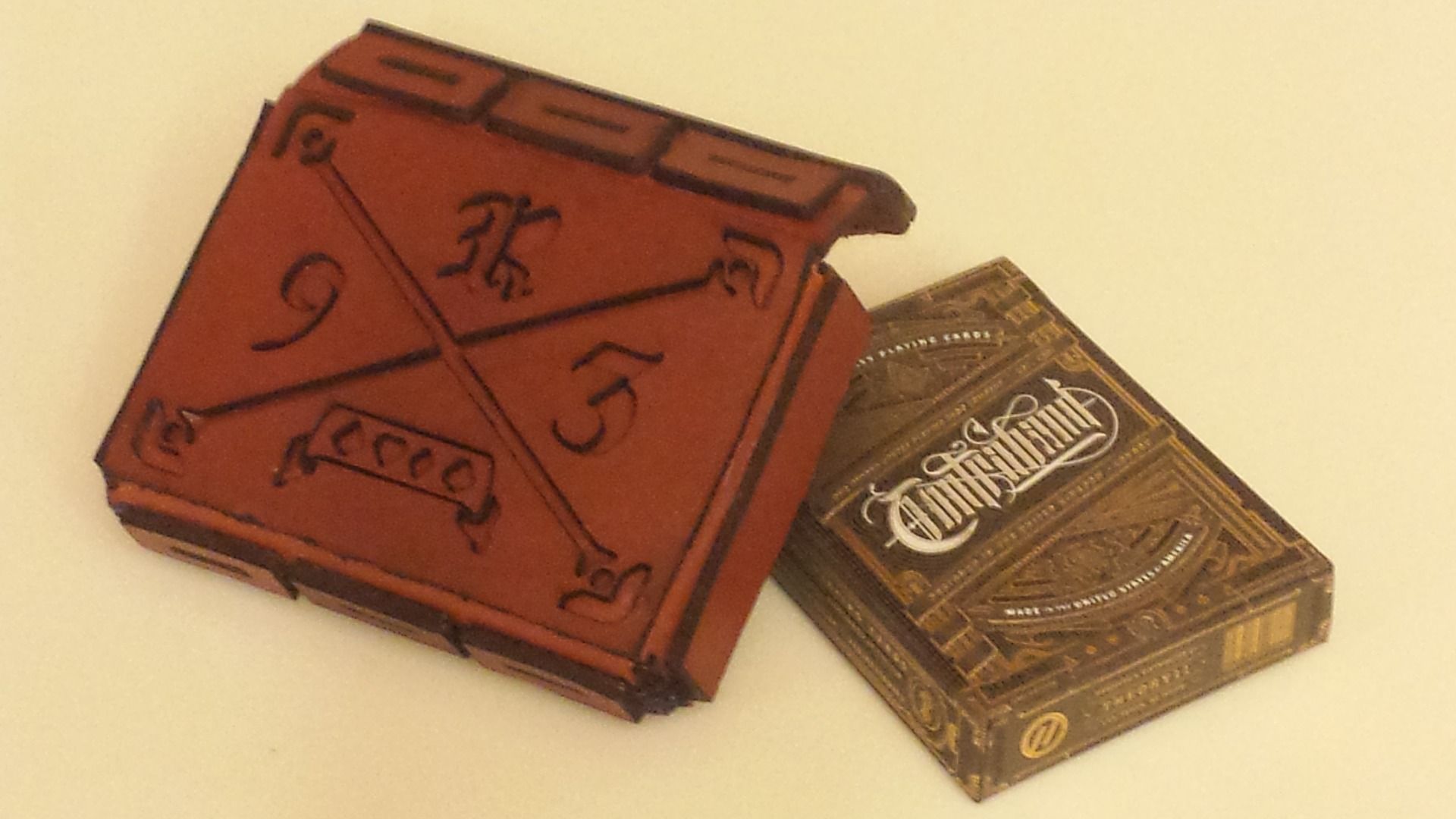 Leather Playing Card Pouch 6 Steps (with Pictures) Instructables