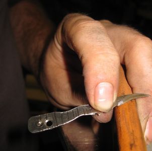 Sharpen the Curved Side