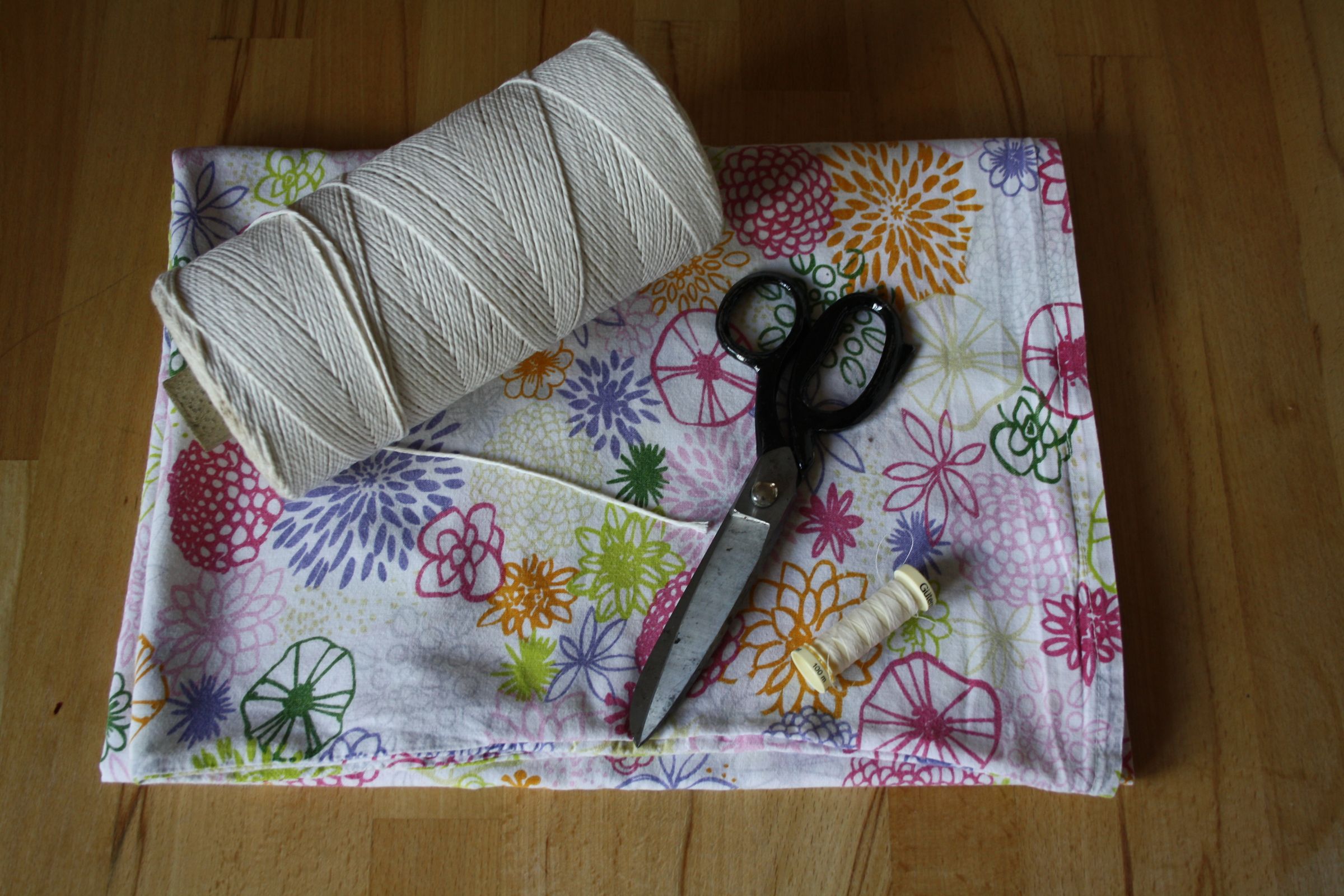 Produce Bags From an Old Pillowcase 5 Steps Instructables