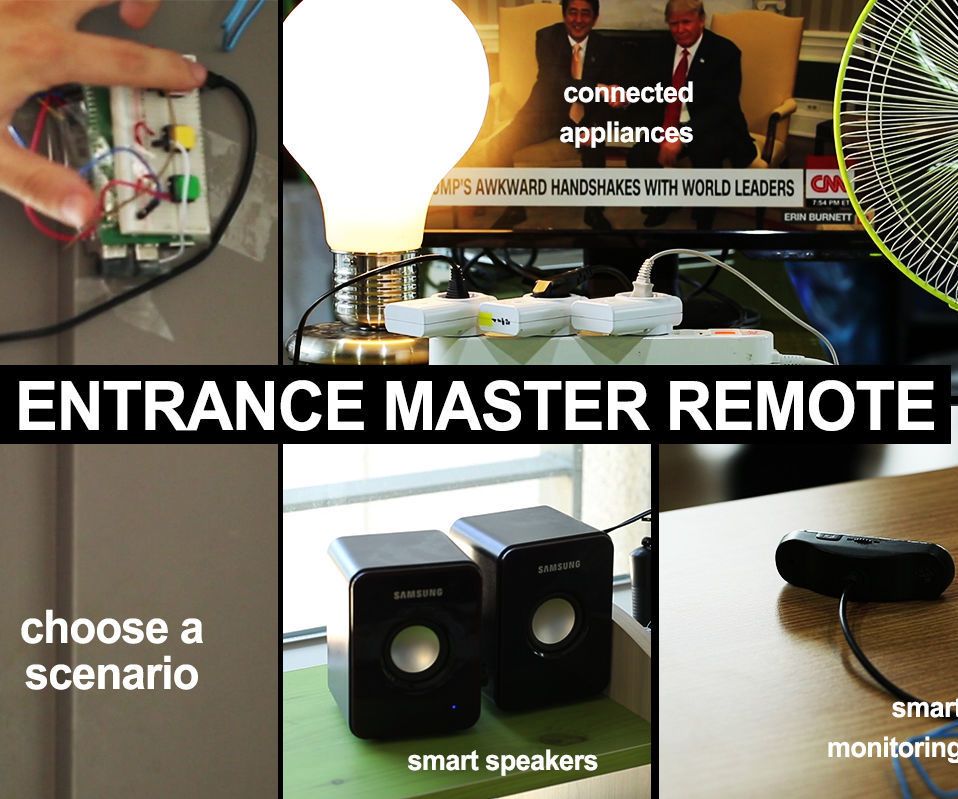 Entrance Master Remote (w/ Raspberry Pi)