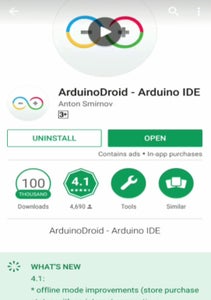 Program Arduino Using Mobile