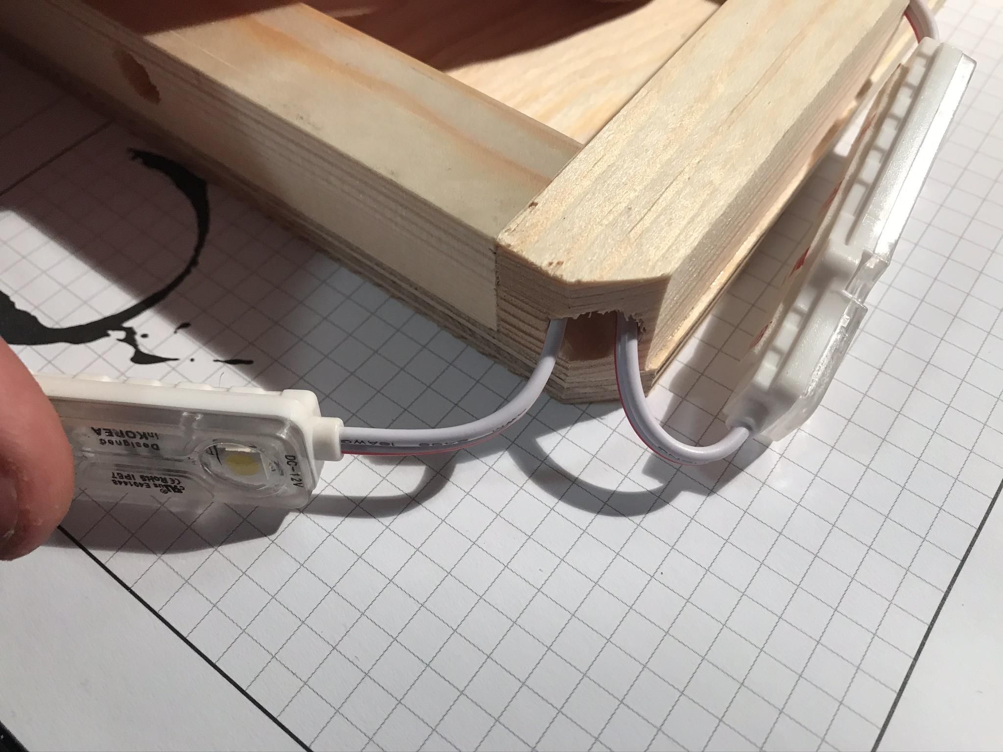 DIY Wood Wall Light Wall Lamp With End Grain Element 9 Steps (with
