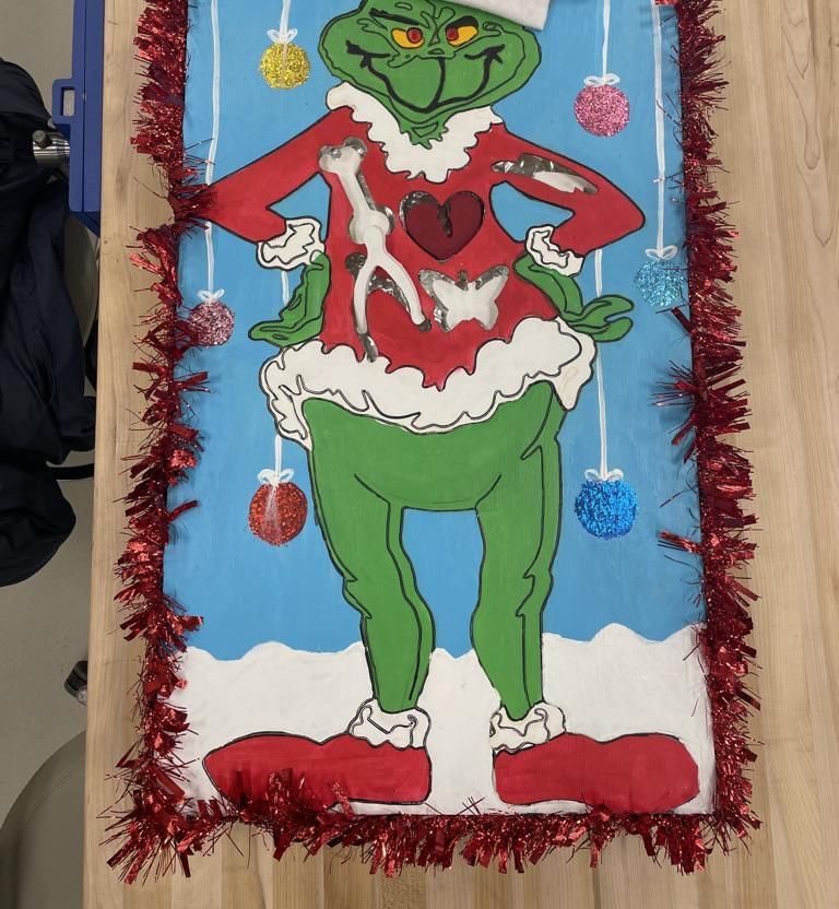 Large Scale Grinch Operation Game Box