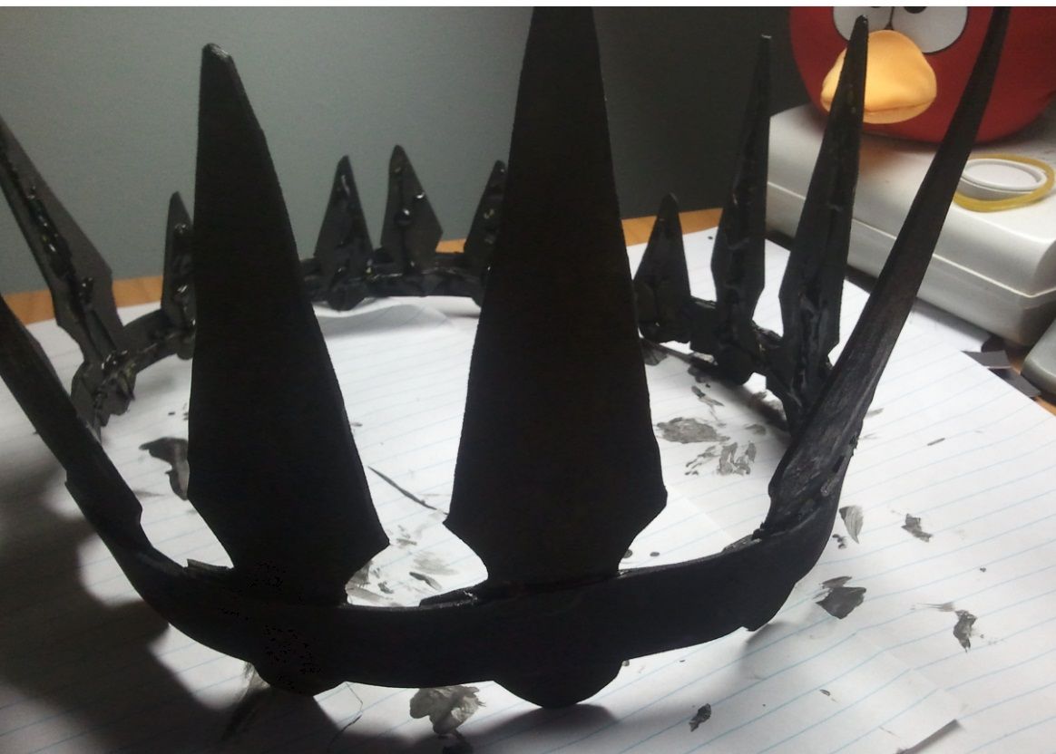 Tutorial - How to Make the Chariot Crown From Black Rock Shooter!