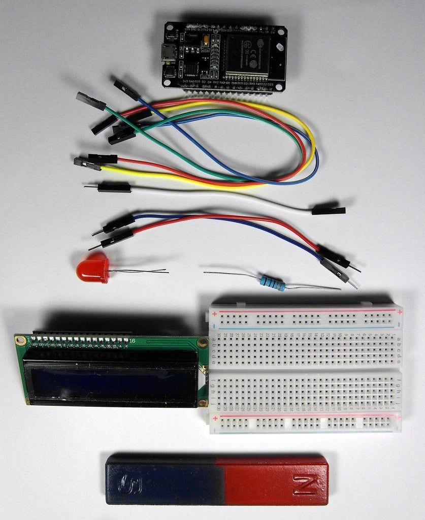 ESP32-Touch, Hall, I2C, PWM, ADC, & DAC