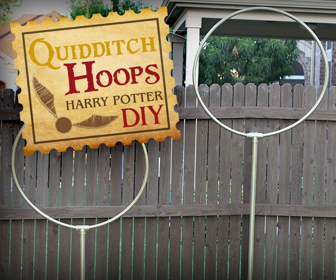 DIY Quidditch Goals