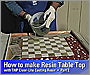 How to Make Resin Table Top Part 2