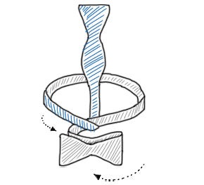 Step 4: Form the Bow Tie Shape!