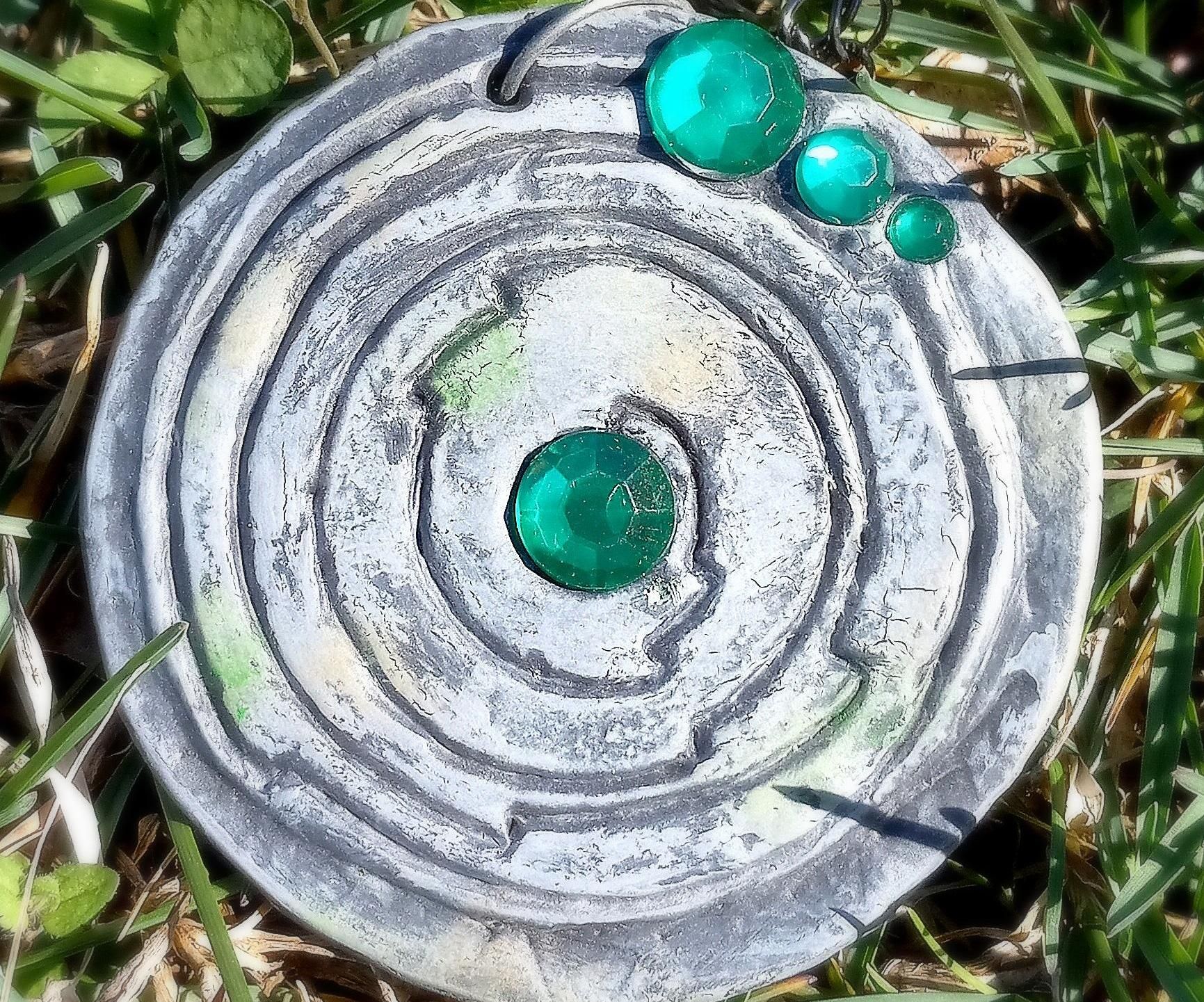 Pi Medallion: Crop Circle Inspired