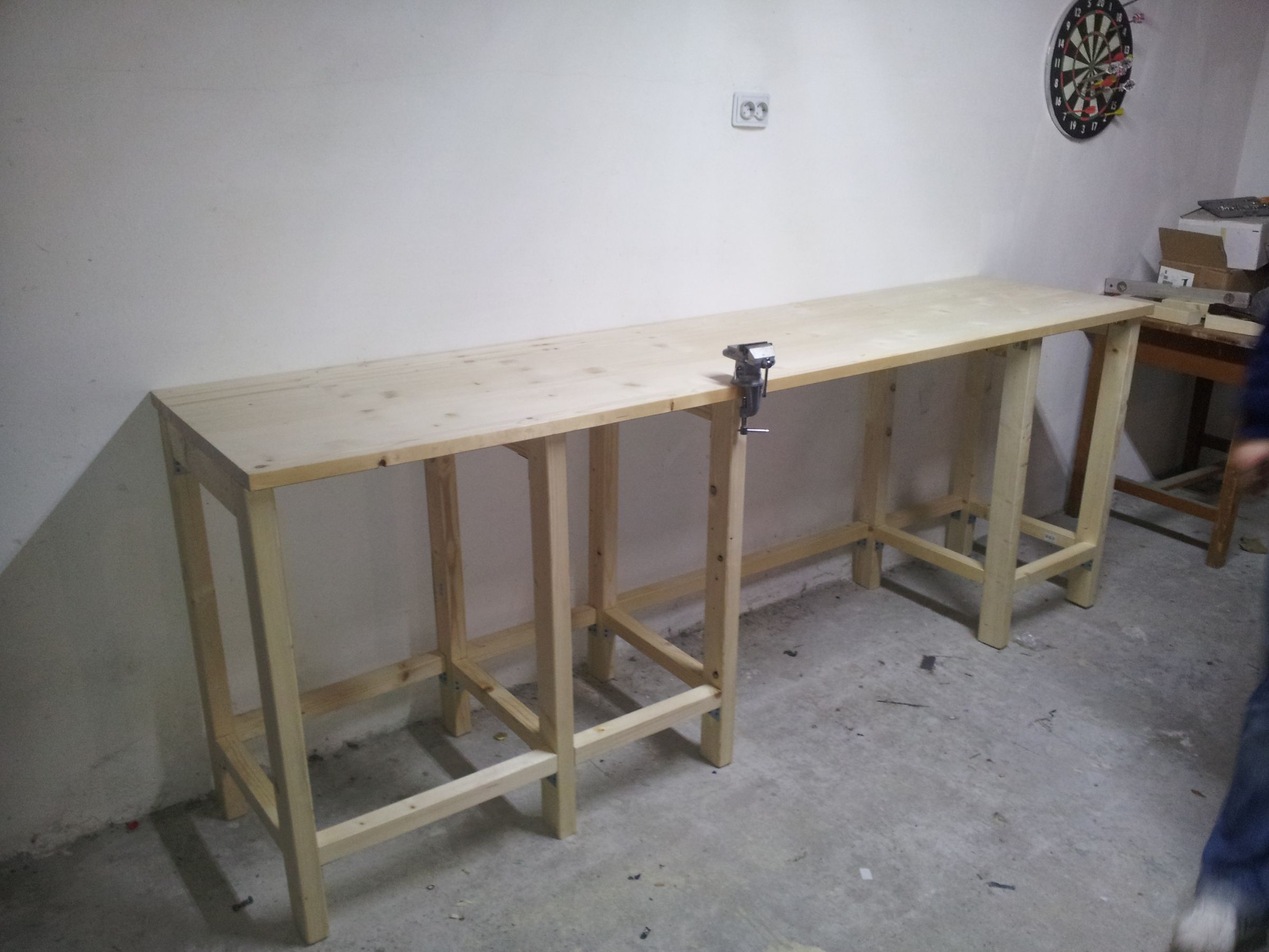 Garage Wood Workbench