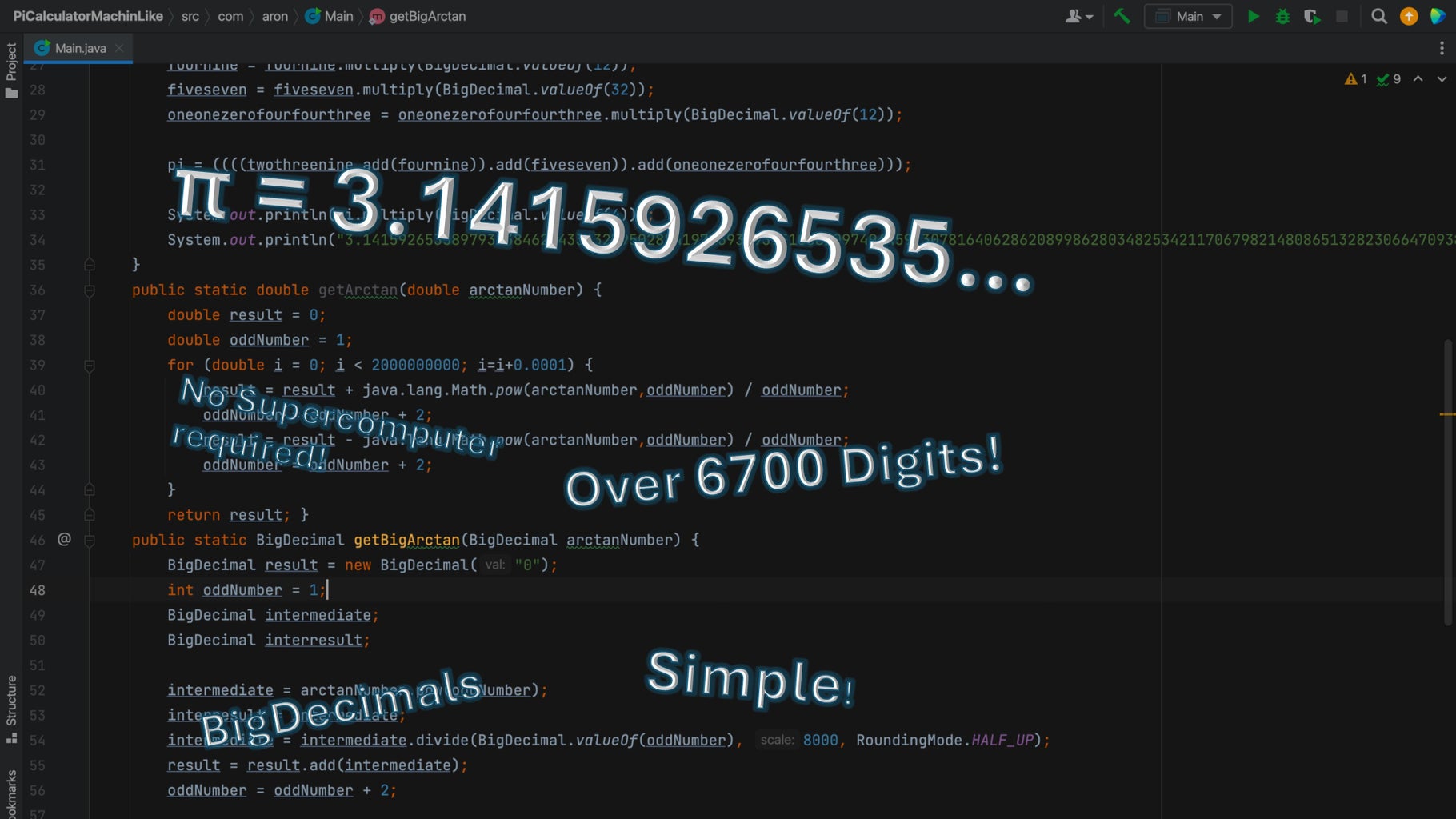 Calculate Pi in Java! : 12 Steps - Instructables