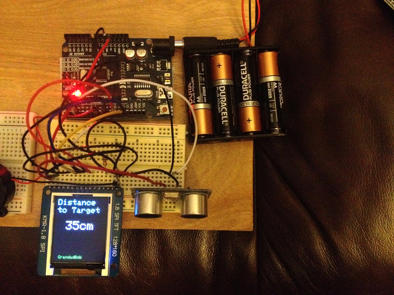Arduino Guide Dog Circuit Diagram