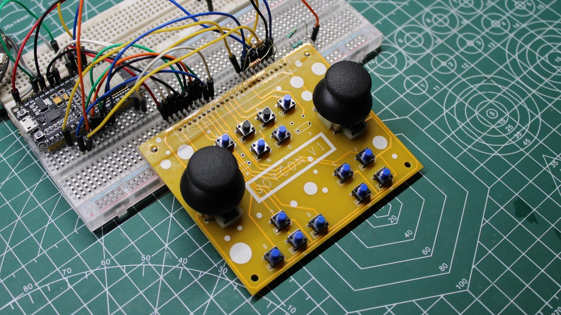 JOYCON Button and Analog Stick Board 8 Steps (with Pictures