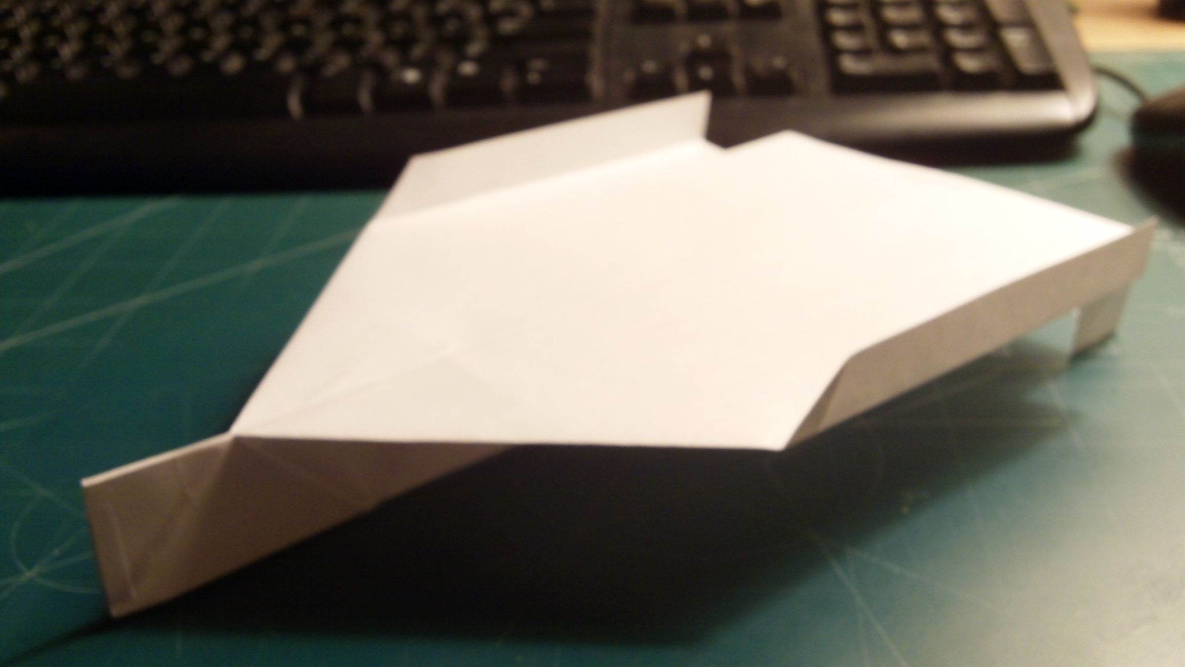 How to Make the StratoHarrier Paper Airplane