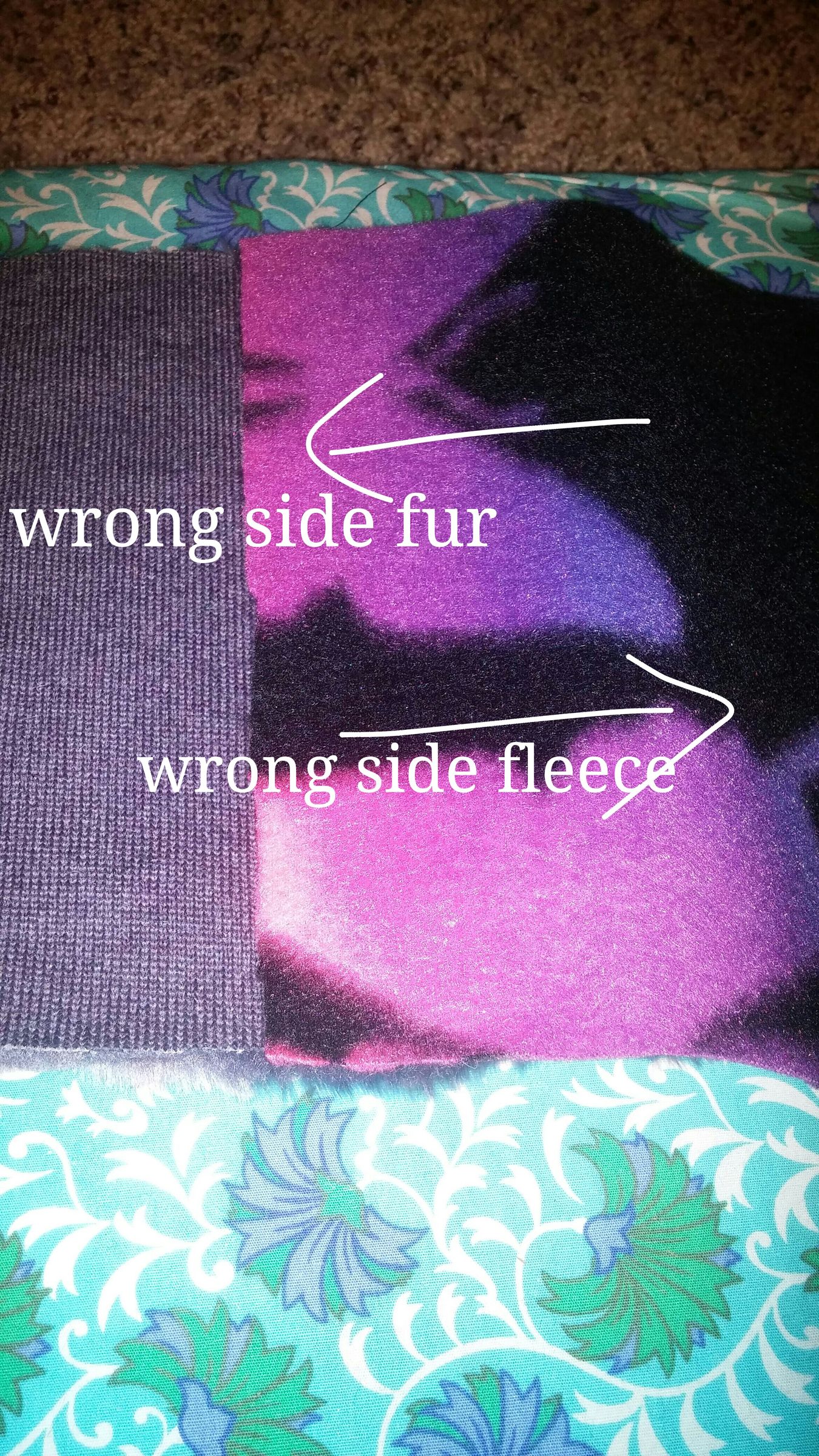 Sew Warm Faux Fur and Fleece Cover 4 Steps (with Pictures