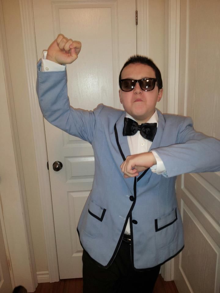 Halloween 2012 "Oppa Gangnam Style" (my Son)