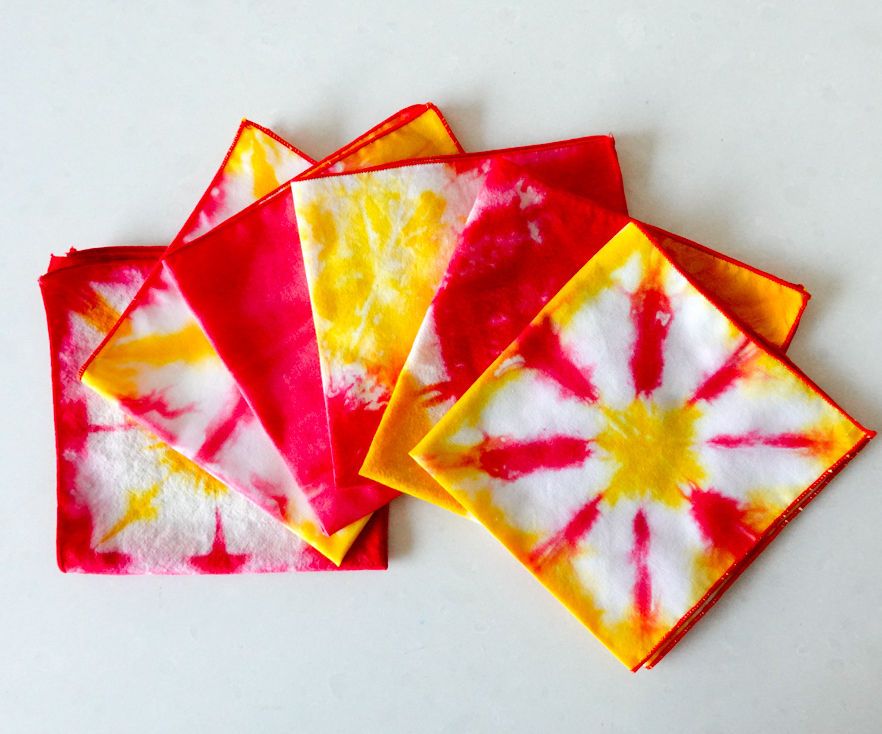 Easy Elastic Band Shibori