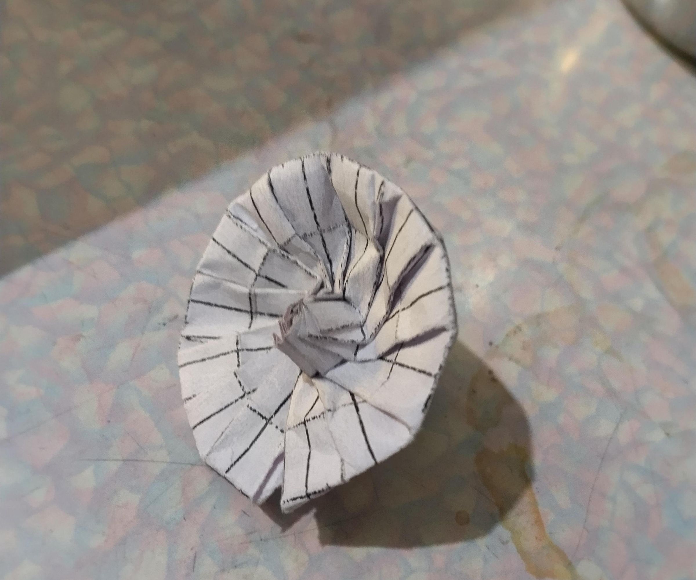 Origami Satellite Dish
