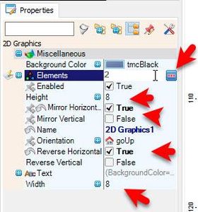 In Visuino Set Components