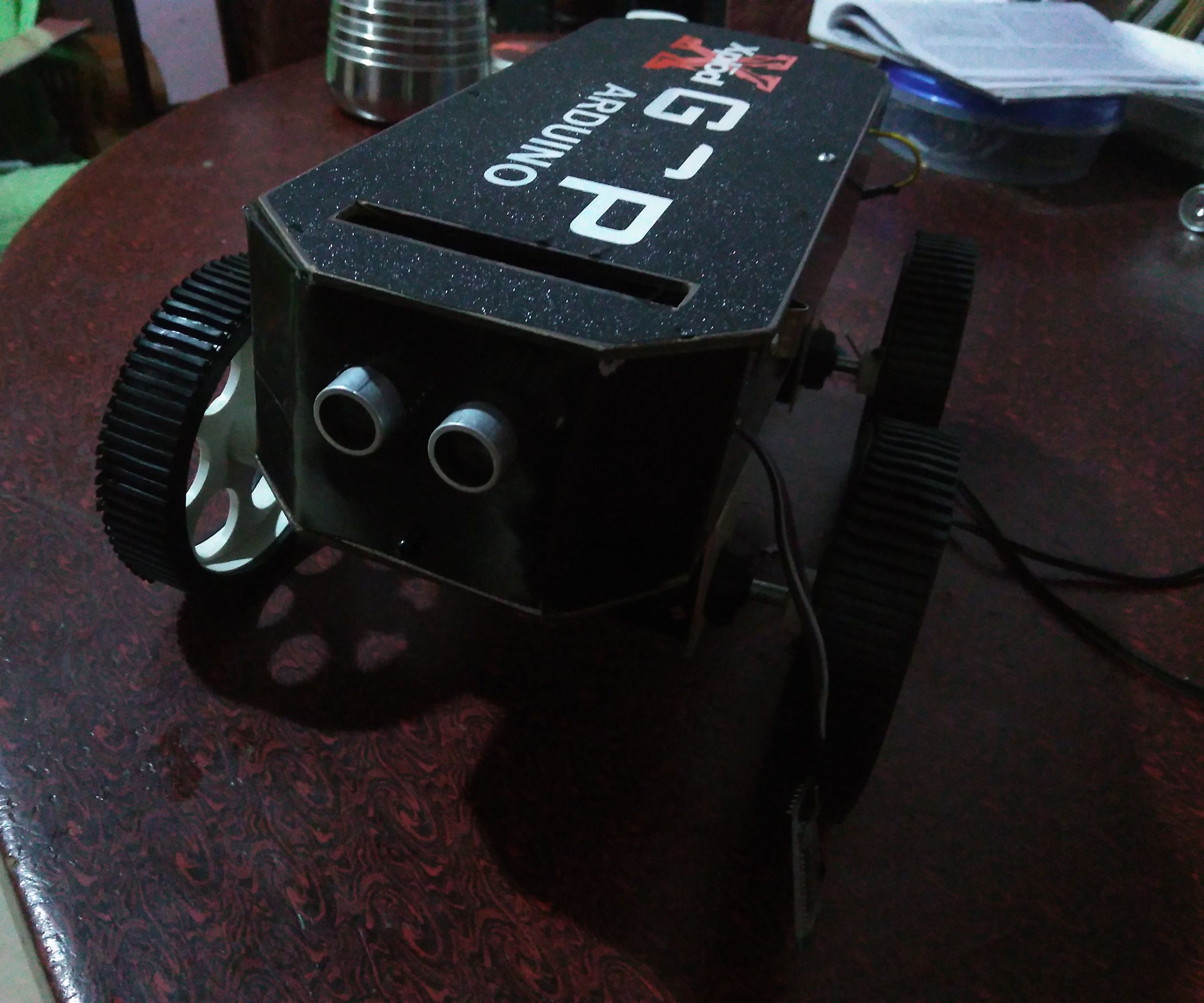 Arduino Robot With Wireless Camera and Fire Detection for Home Security ...