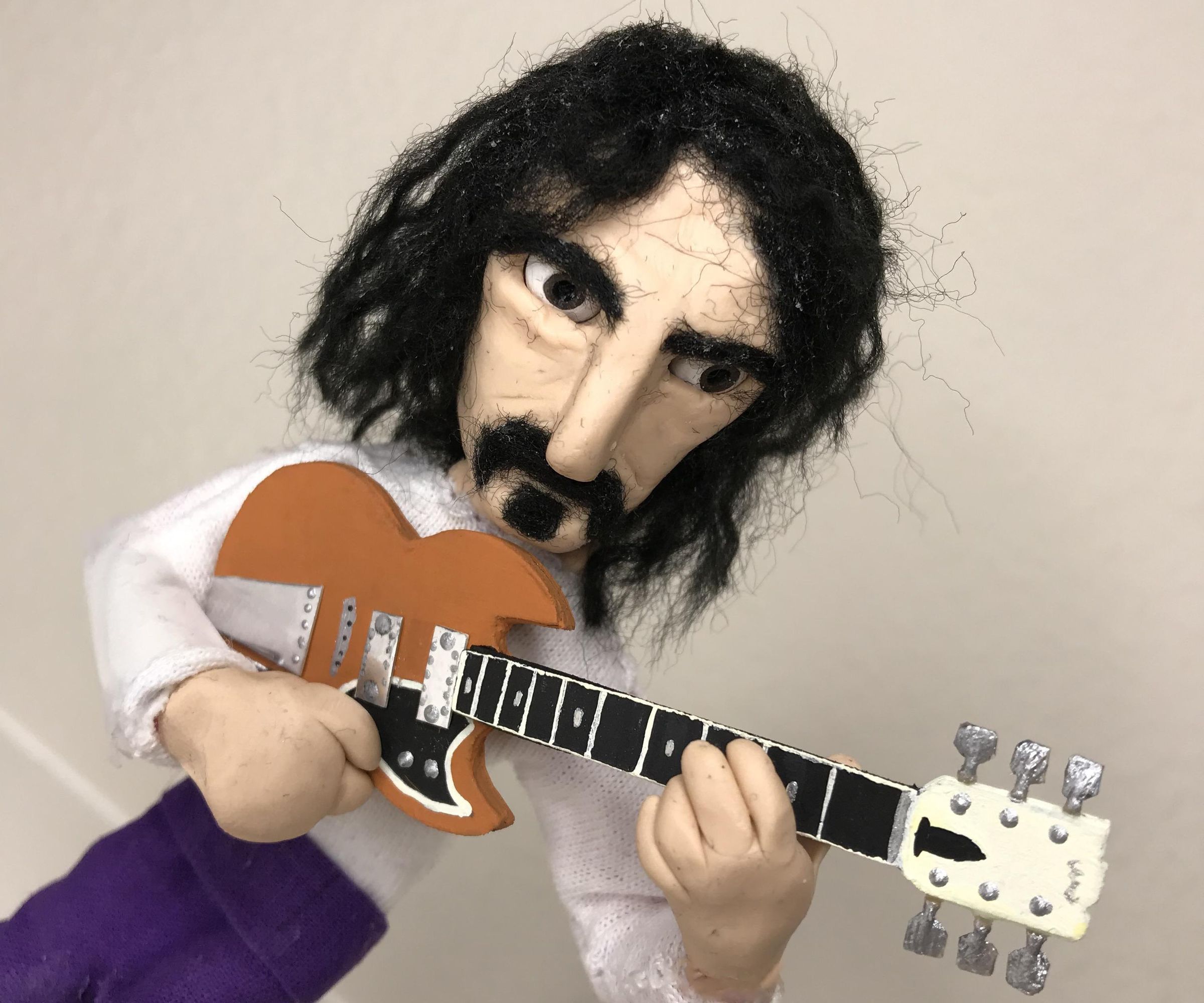 Frank Zappa Stop-Motion Puppet