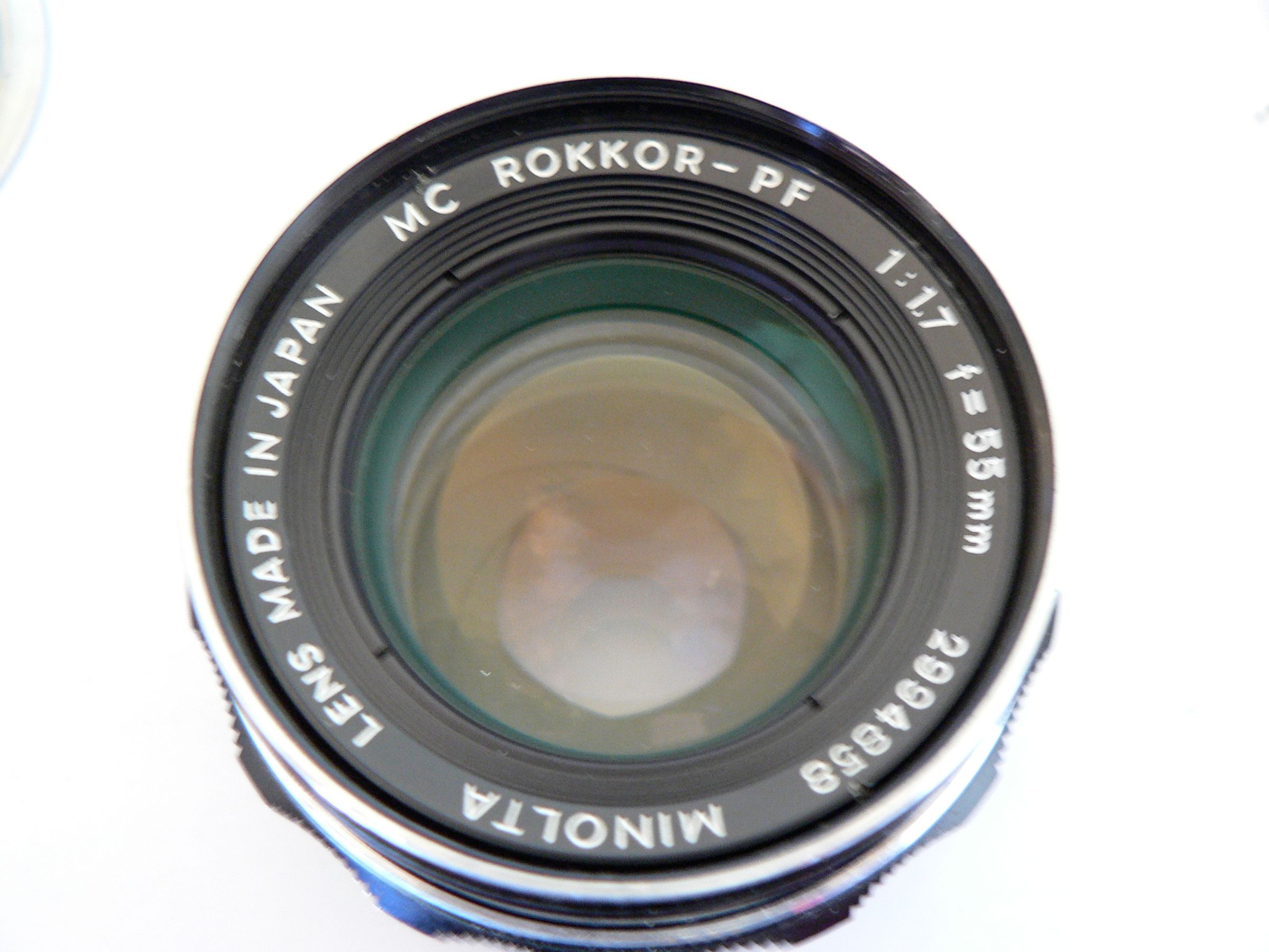 Convert a Minolta MC Rokkor 55mm F1.7 for a Canon EOS DSLR