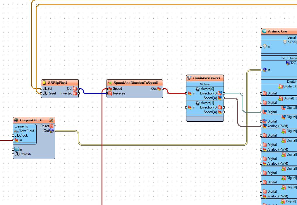 In Visuino Add AND Connect Components photo 8