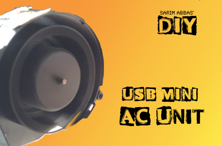 DIY Portable & Simple USB Air Conditioner